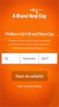 Mobile Screenshot of abrandnewday.nl